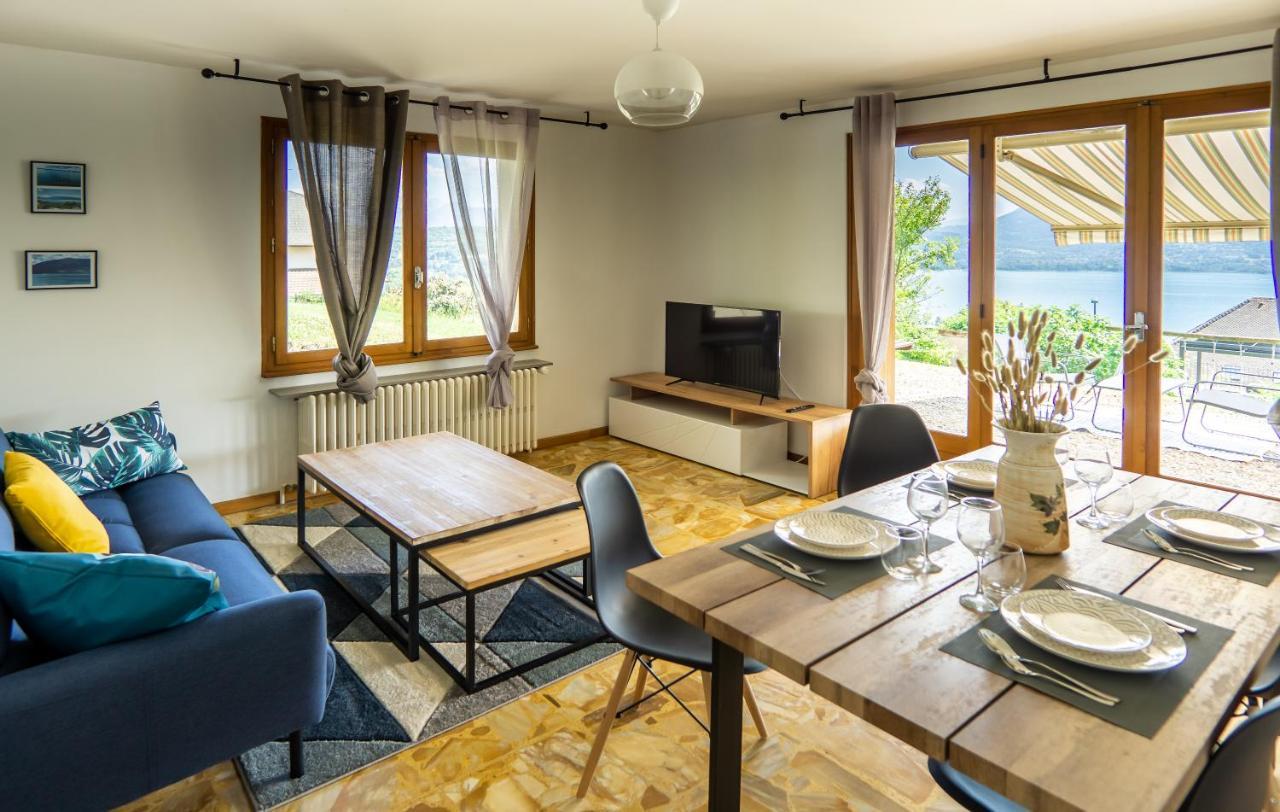 T3 Avec Vue Sur Le Lac D'Annecy Apartman Veyrier-du-Lac Kültér fotó