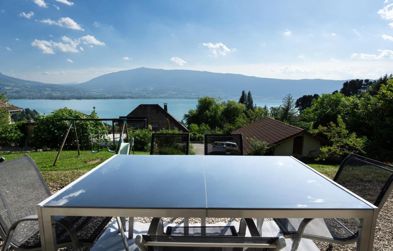 T3 Avec Vue Sur Le Lac D'Annecy Apartman Veyrier-du-Lac Kültér fotó