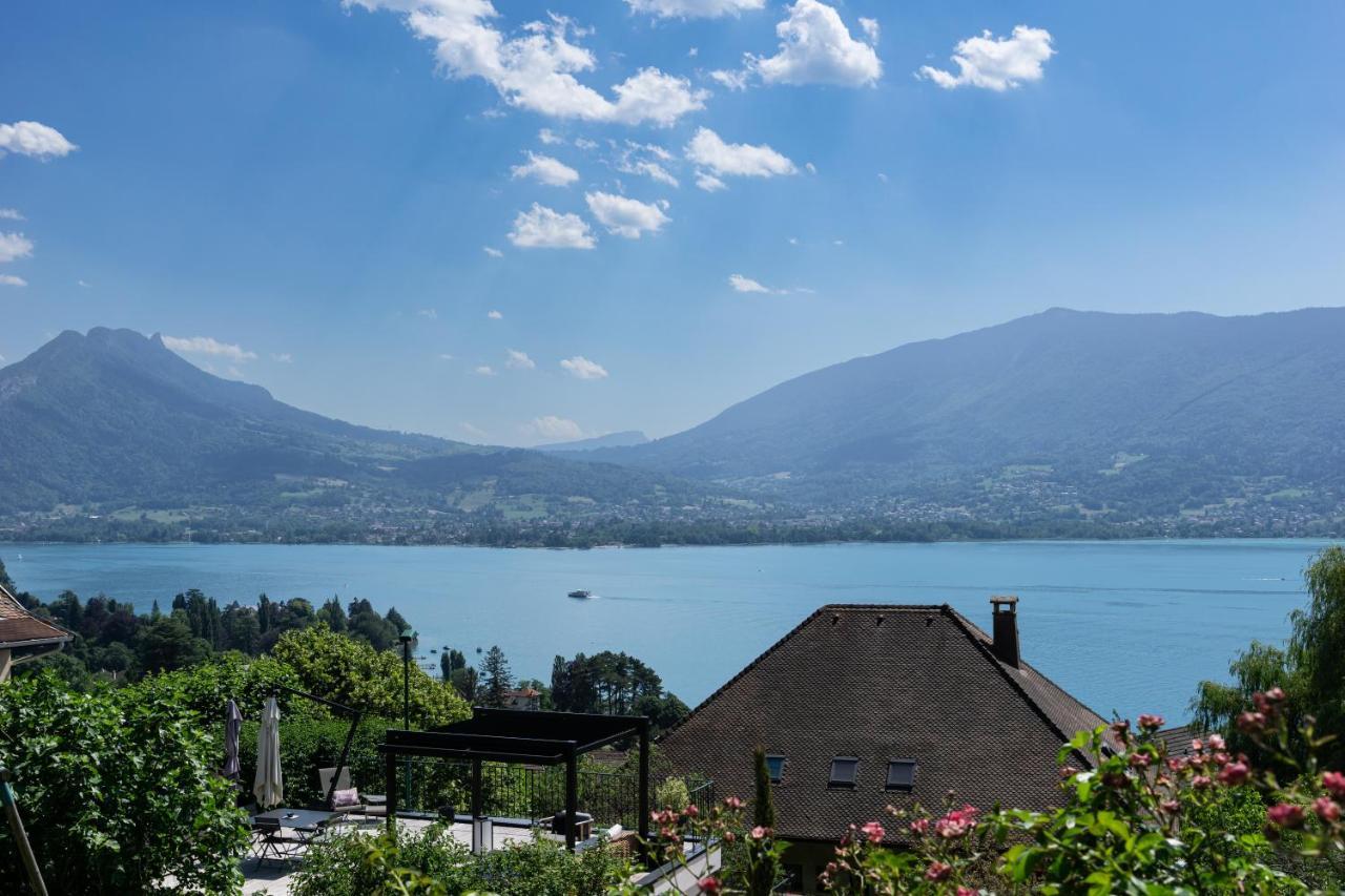 T3 Avec Vue Sur Le Lac D'Annecy Apartman Veyrier-du-Lac Kültér fotó