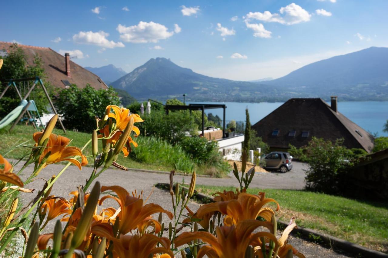 T3 Avec Vue Sur Le Lac D'Annecy Apartman Veyrier-du-Lac Kültér fotó